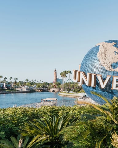 Universal Orlando globe