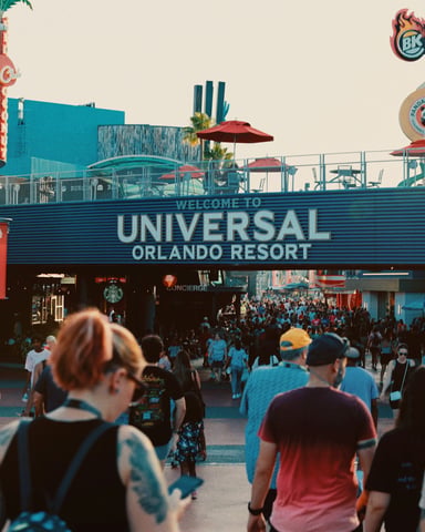 Entrance to Universal Orlando Resort