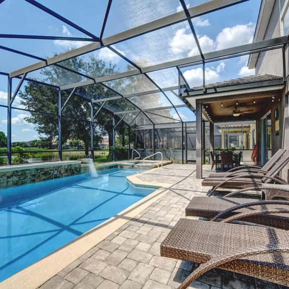 Spacious 5-Bedroom Resort Pool Home with Lake View - Image 1